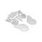 6 Pack: Butterfly Pop-Up Layering Die Set by Recollections™